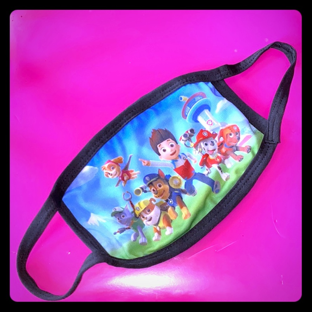 Paw patrol face mask for boys